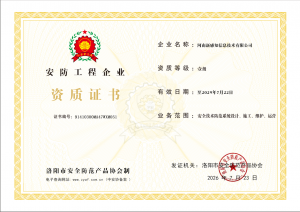 河南新感知信息技术有限公司 资质证书正本